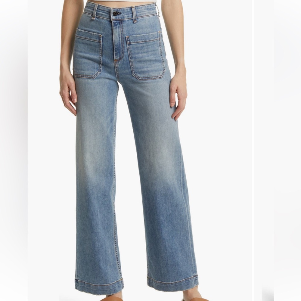 Askk NY Sailor Wide Leg Jean